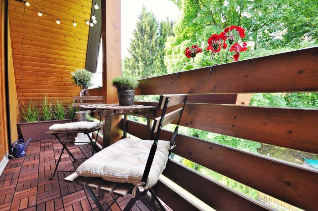 Pension Trautheim - Am Stadtpark Bad Harzburg Esterno foto